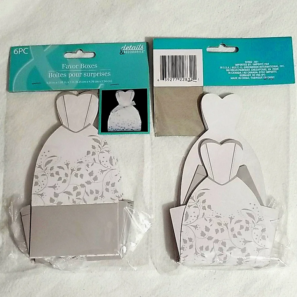 👰🤵 NEW Bride & Groom Wedding Favor Boxes